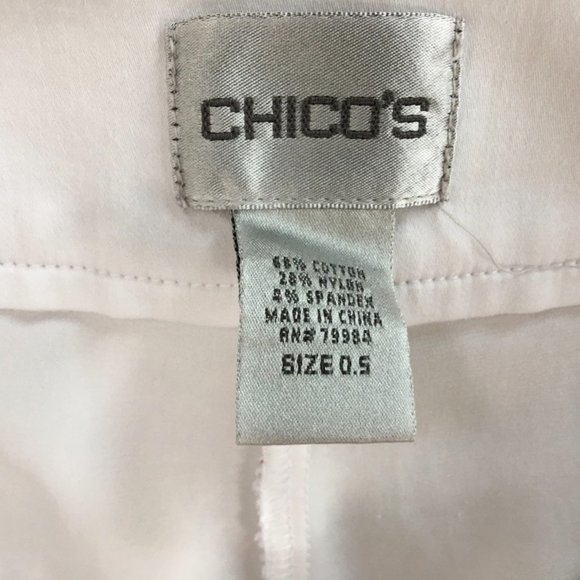 LAST CHANCE!  Classic White Chico's Pants - Picture 4 of 6
